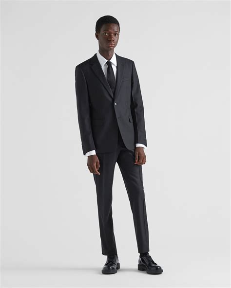 prada black label suit|prada suits.